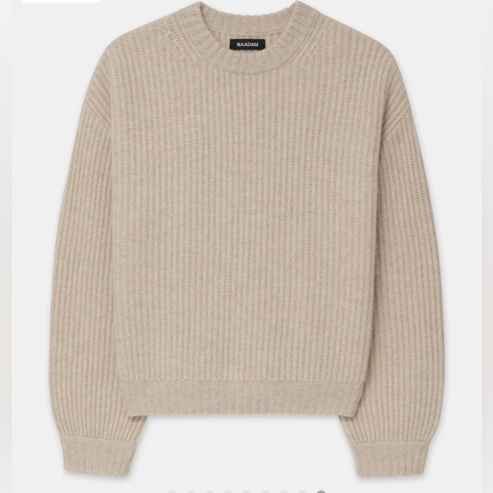 NAADAM Super Luxe Cashmere Fisherman Sweater